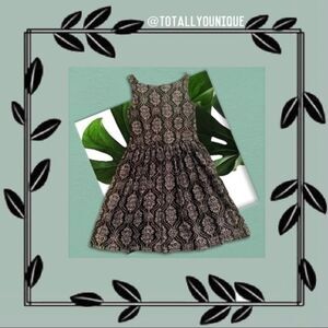 Xhileration Scoop Neck Drop V Back Dress BLACK